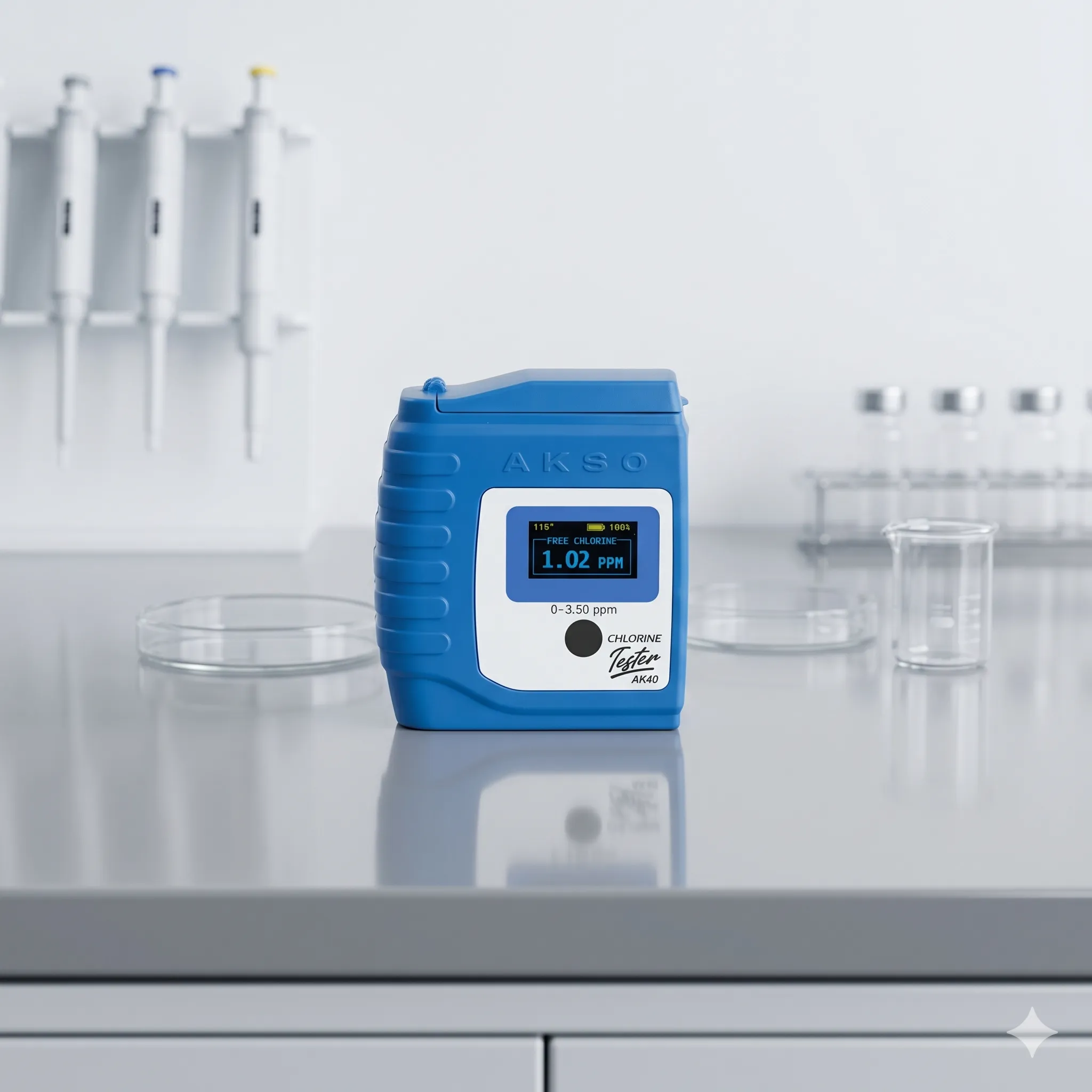Analisador de Cloro Digital Portátil