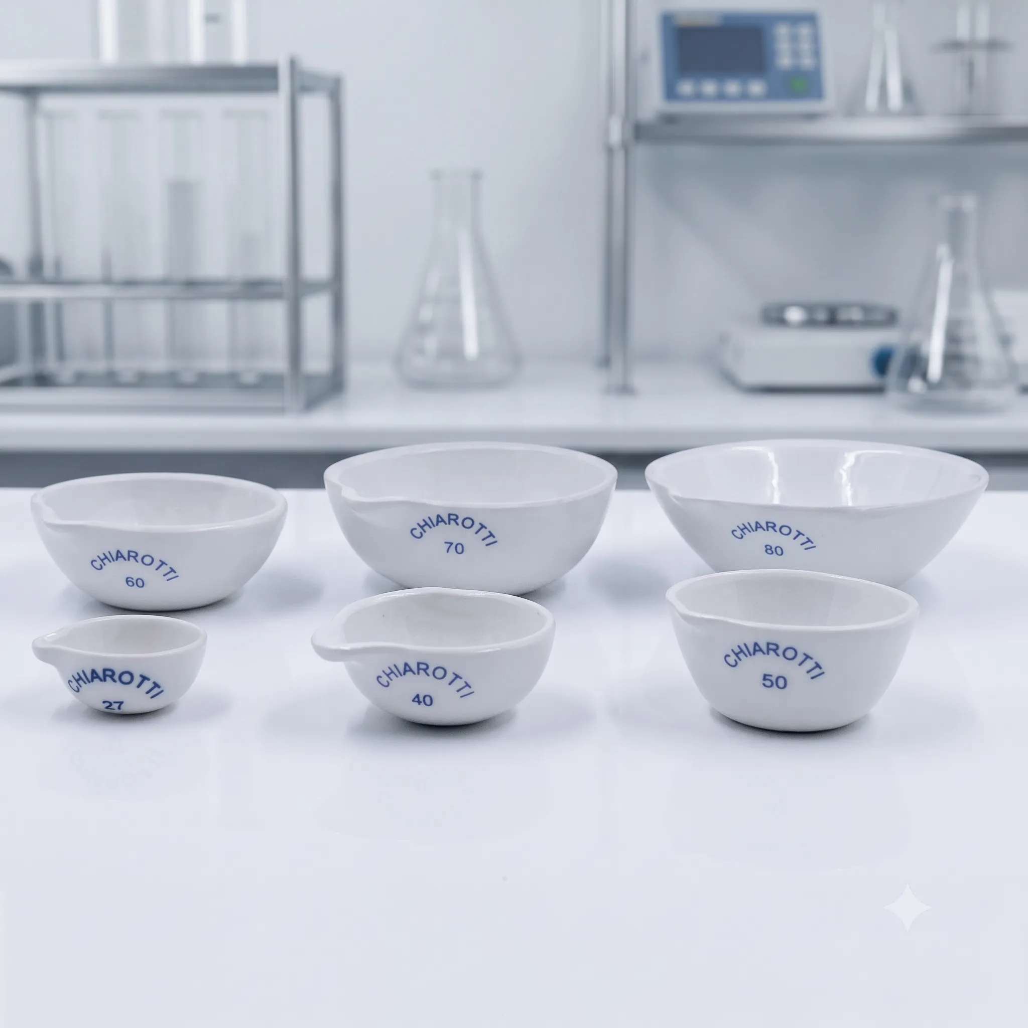 Cápsula de Evaporação - Porcelana Refratária