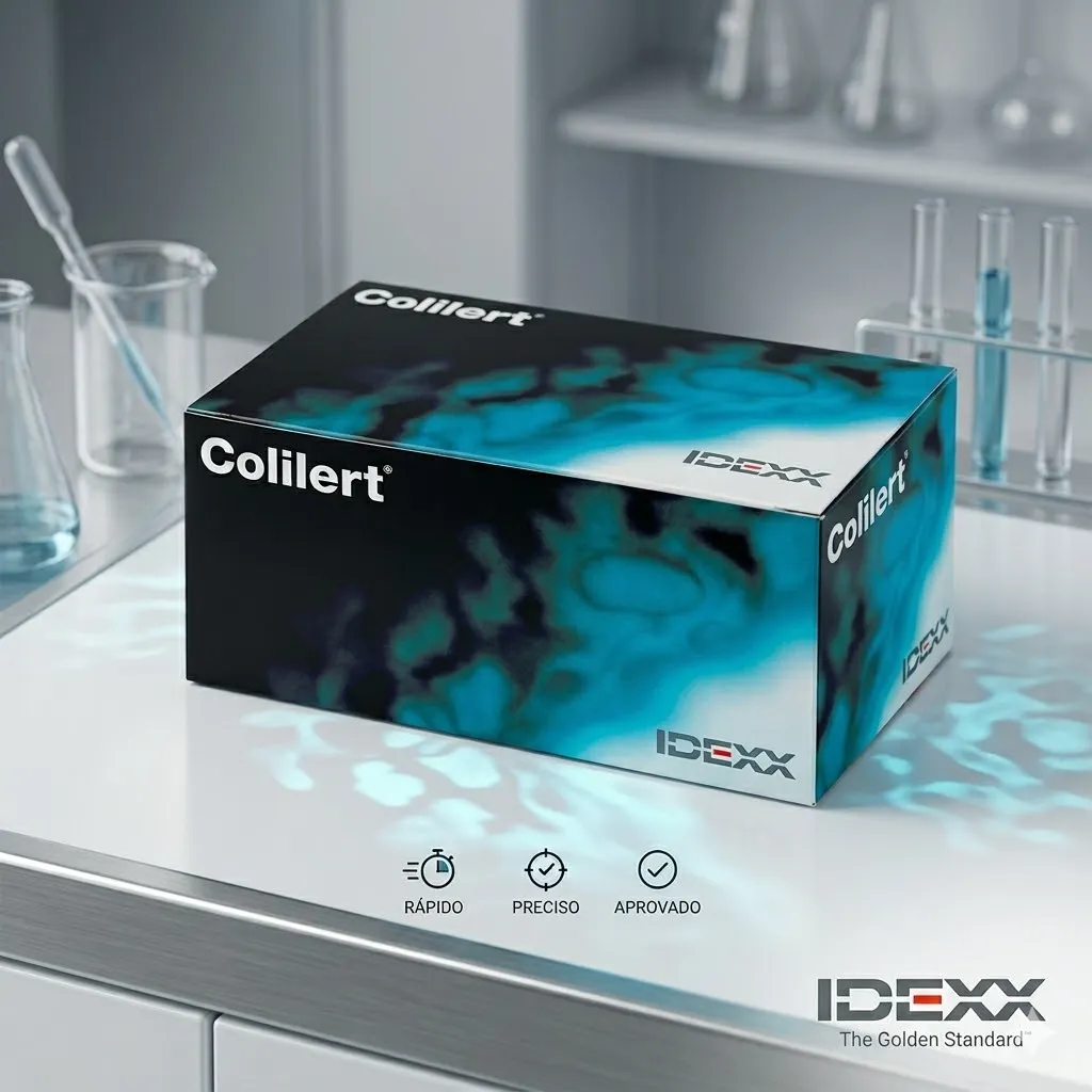 Colilert® - Substrato Cromogênico Definido ONPG-MUG 20testes