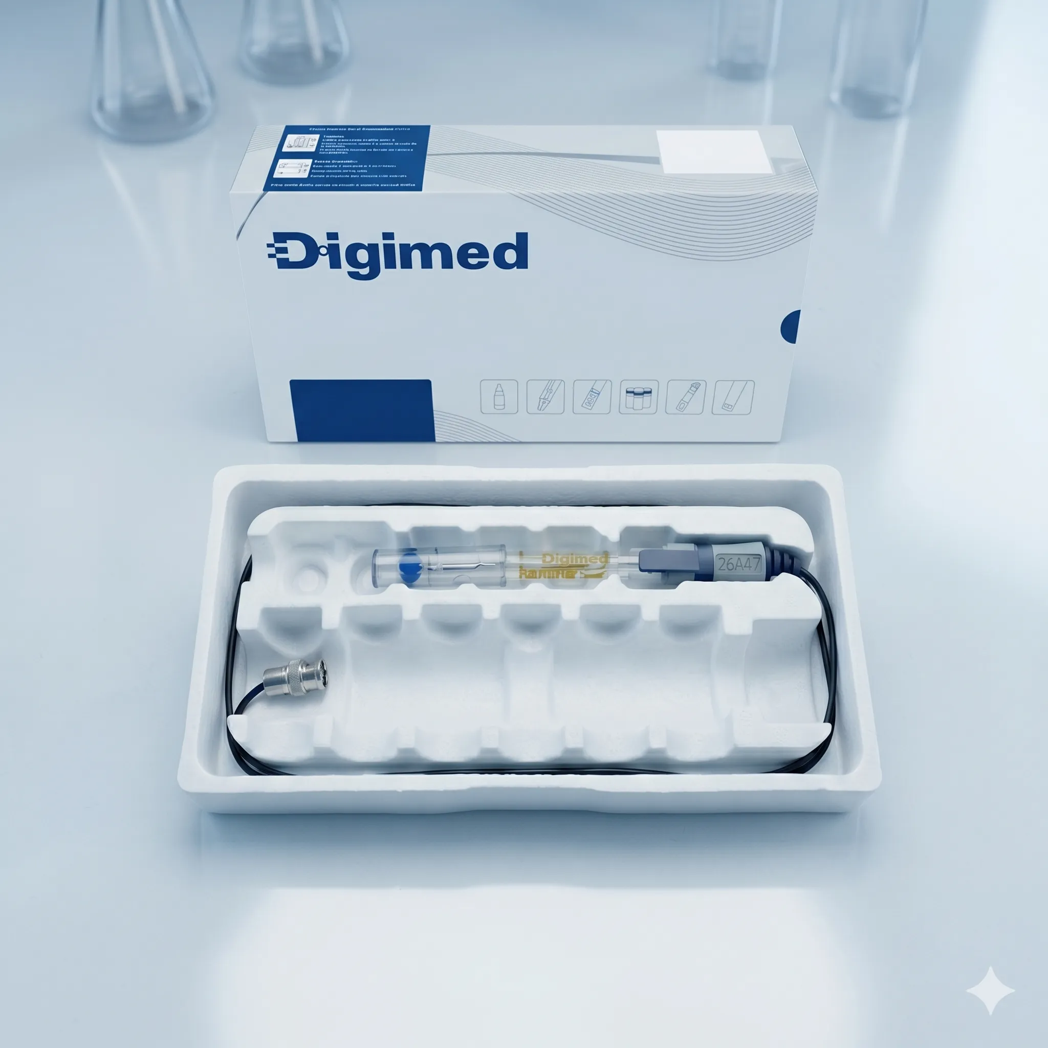 Eletrodo Combinado De Ph Marca Digimed - Modelos CV1 e CV6
