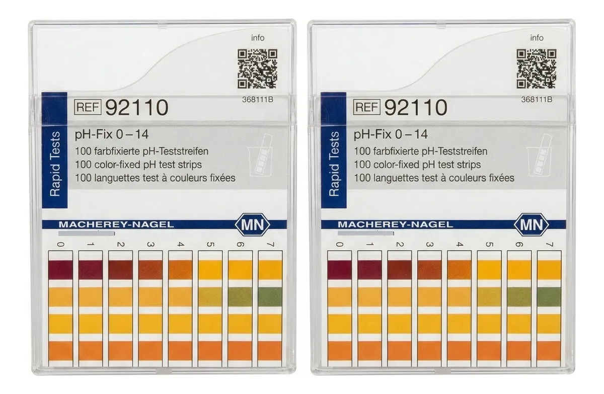 Kit Fita Papel Indicador pH 0-14 Macherey-Nagel 92110 C/200