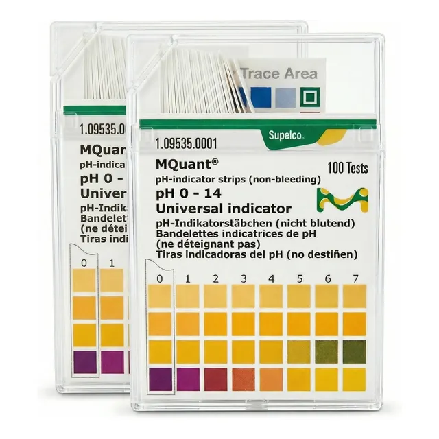 Kit Fita Papel Indicador pH 0-14 Merck MQuant C/200
